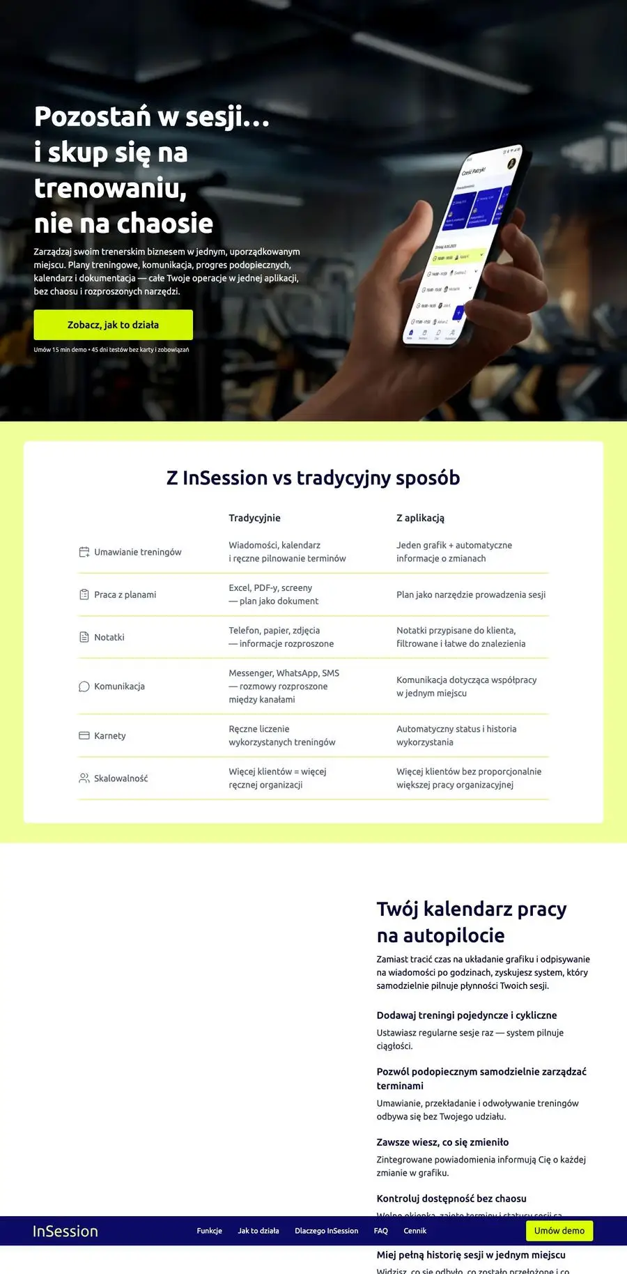 Zrzut strony: InSession