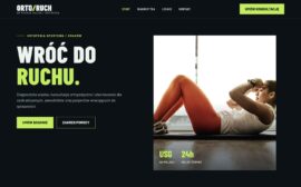 ORTO/RUCH – podglad strony