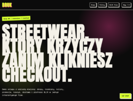 BRUK Streetwear – podglad sklepu